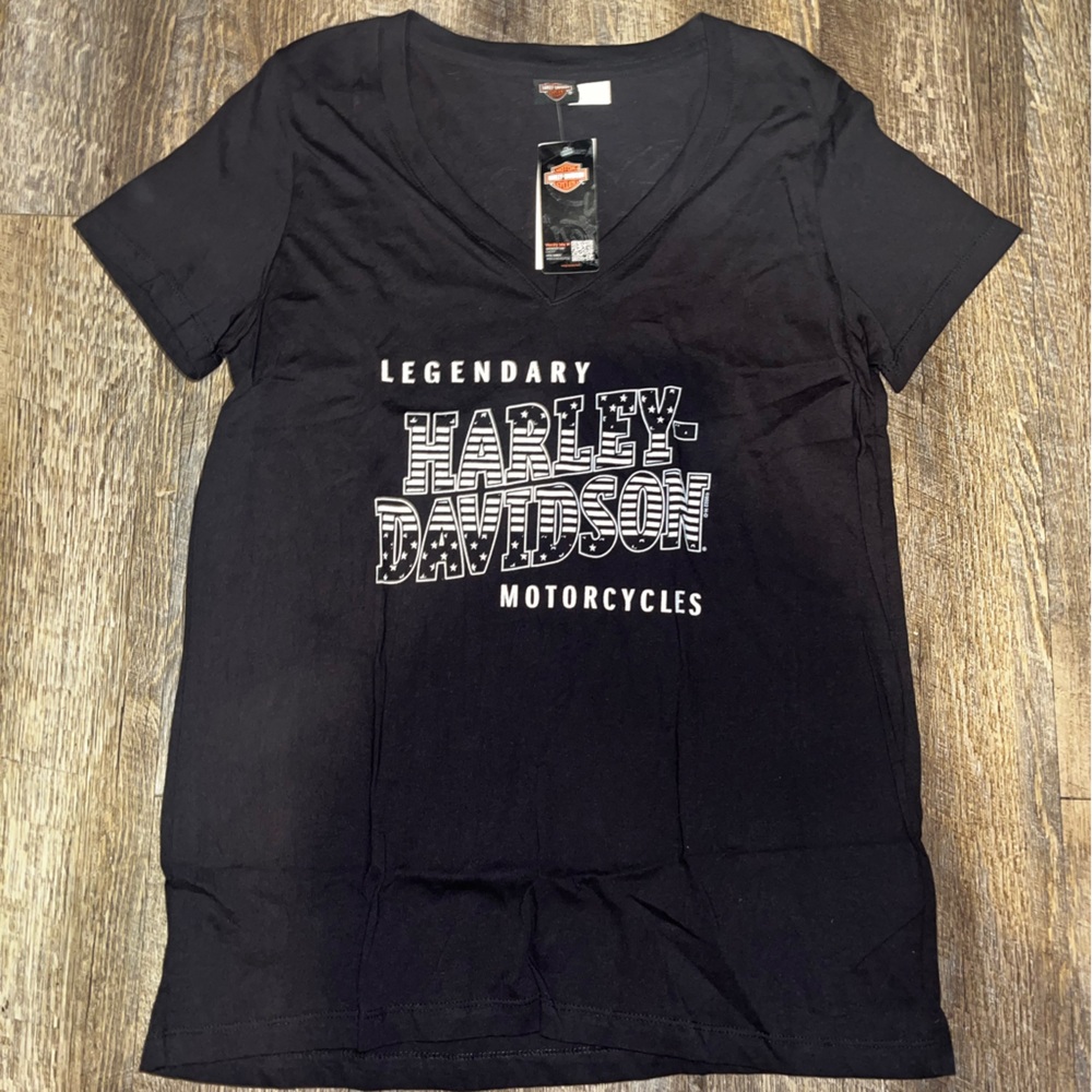 NWT Harley-Davidson Legendary Florida Black Short Sleeve Tee Size XL